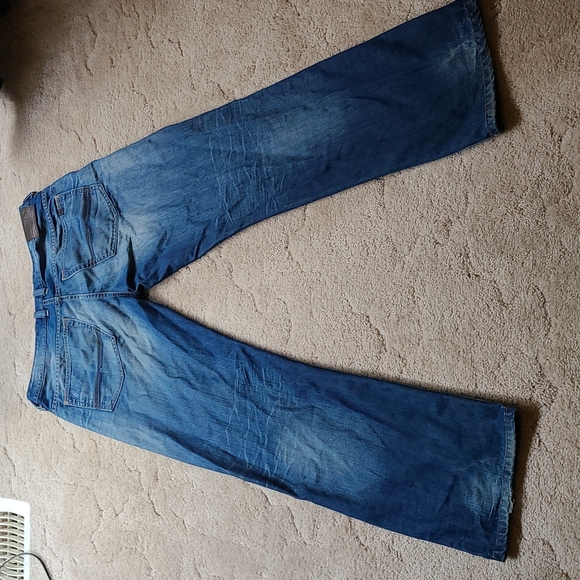 Mens Buffalo David Bitton jeans Driven basic straight W36-L34 - Picture 2 of 6